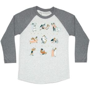 Out of Print Unisex/Men's Literary and Book-Themed Tee T-Shirt