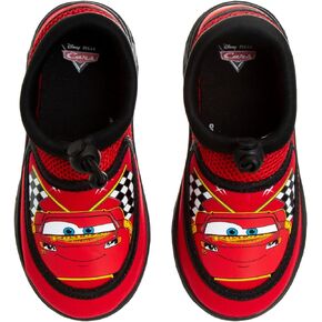 Toy Story Cars Boys Water Shoes Kids Sandals - Lightning McQueen Woody Buzz Lightyear Pool Aqua Socks Bungee Waterproof Quick Dry (toddler-little kid)