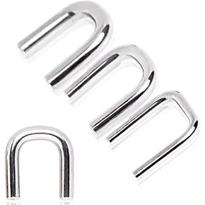 مثبت حاجز حاجز 14 غرام 5/16 انش 8 ملم 316L من الستيل الجراحي على شكل دبابيس مجوهرات, ان ايه in Kuwait