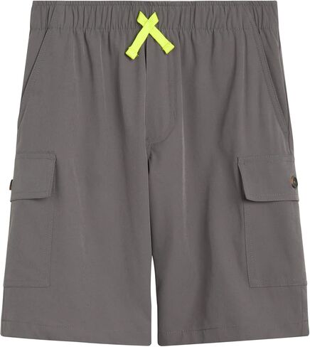 Eddie Bauer Boys' Shorts - Stretch Fit Pull On Cargo Tech Shorts for Boys (4-20) in Saudi Arabia