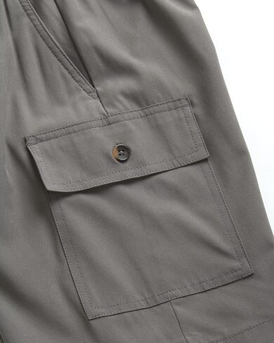 Eddie Bauer Boys' Shorts - Stretch Fit Pull On Cargo Tech Shorts for Boys (4-20) in Saudi Arabia