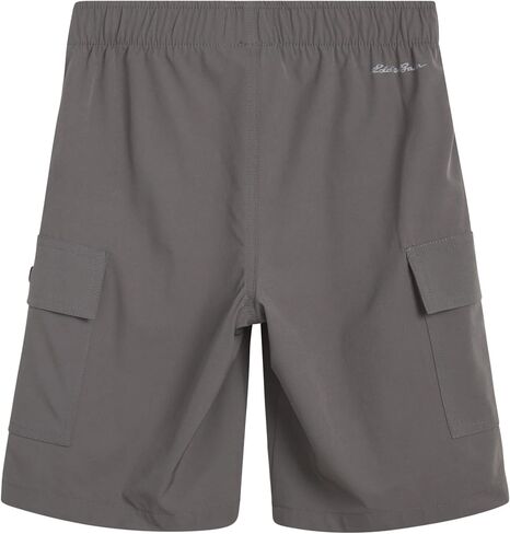 Eddie Bauer Boys' Shorts - Stretch Fit Pull On Cargo Tech Shorts for Boys (4-20) in Saudi Arabia