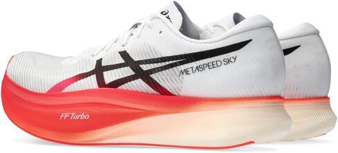ASICS Unisex METASPEED Sky+ Running Shoe, 7, White/Black in Saudi Arabia