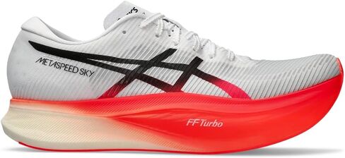 ASICS Unisex METASPEED Sky+ Running Shoe, 7, White/Black in Saudi Arabia