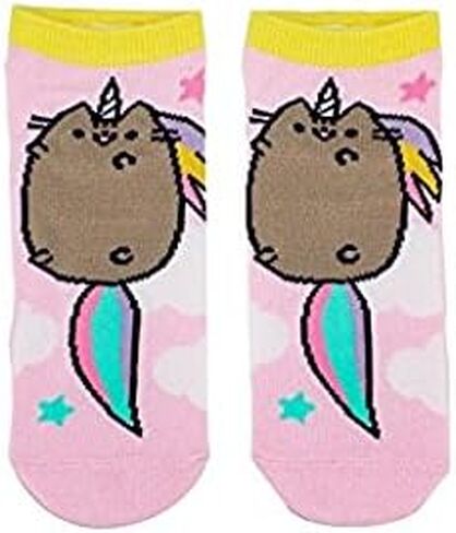Pusheen The Cat Ankle Socks - Pusheen Unicorn Designs - 5 Pairs in Kuwait