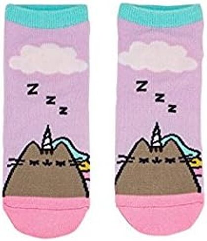 Pusheen The Cat Ankle Socks - Pusheen Unicorn Designs - 5 Pairs in Kuwait