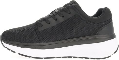 Propet Womens Ultima X Walking Sneakers Shoes - Black in Saudi Arabia