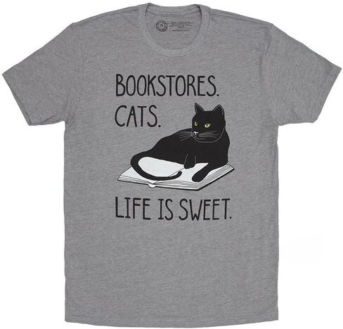 Out of Print Unisex/Men's Literary and Book-Themed Tee T-Shirt in Kuwait