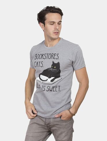Out of Print Unisex/Men's Literary and Book-Themed Tee T-Shirt in Kuwait