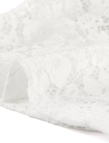 Allegra K Lace Shrug for Women's Evening Open Front Bell Sleeves Elegant Bolero Cardigan in Saudi Arabia