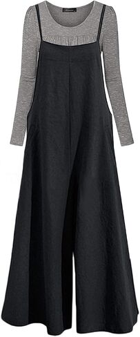 MINTLIMIT Women's Button Down Solid Pinafore Overall Shorts with Pockets in Saudi Arabia