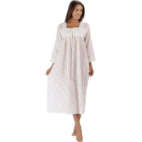 The 1 for U Womens Nightgowns Cotton - Women's Nightgowns & Sleepshirts, Laura 100% Cotton Gown
