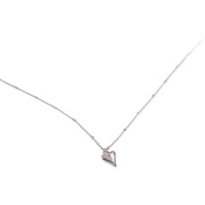 قلادات فاخرة على شكل قلب من البلاتين للسيدات، قلادة أنيقة ومتينة للنساء in Kuwait