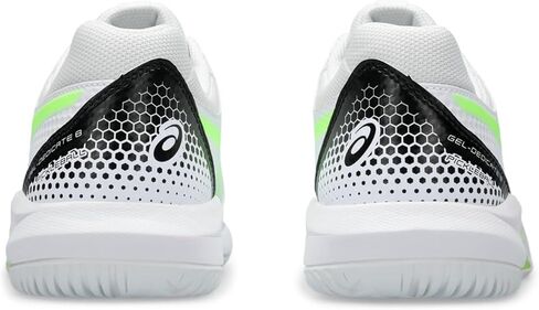 ASICS Men's Gel-Dedicate 8 Pickleball Tennis Shoe, 8.5, White/Lime Burst in Saudi Arabia