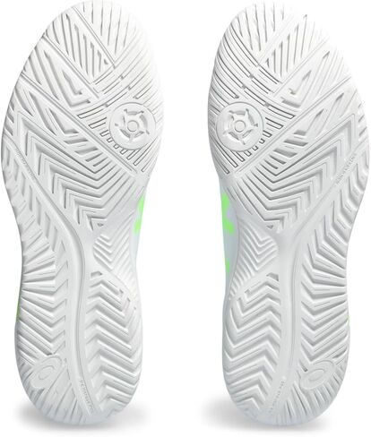 ASICS Men's Gel-Dedicate 8 Pickleball Tennis Shoe, 8.5, White/Lime Burst in Saudi Arabia