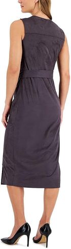 Anne Klein Women's Sleeveless Faux Wrap Dress in Saudi Arabia