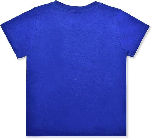 طقم تي شيرت وشورت للأولاد باتمان للأطفال الصغار والصغار – أزرق/رمادي/أسود in Kuwait