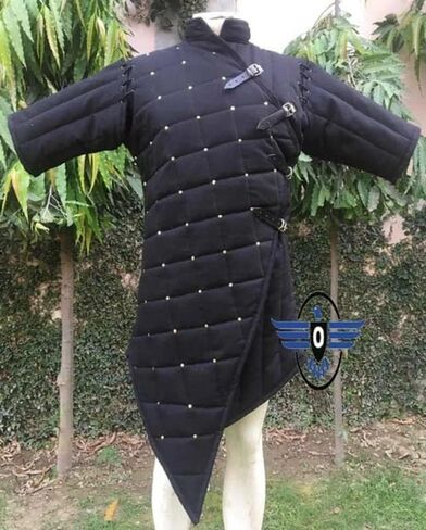 OSCAR HANDICRAFT Witcher Larp Gambeson Mix Concept Armor Fancy Clothing Medieval Padded Armor in Saudi Arabia