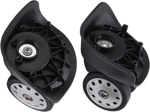 VBESTLIFE Suitcase Luggage Casters, 1 Pair A88 Porous Wheel Suitcase Luggage Casters Replacement for Travel Bags Large Size (L) in Saudi Arabia