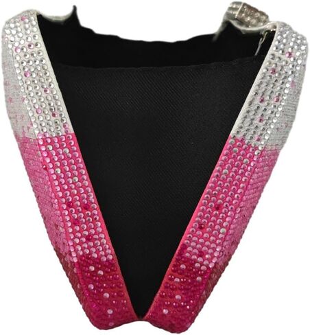 Boutique De FGG Women's Gradient Color Crystal Evening Bags, Rhinestone Clutch for Party Dinner, Fancy Evening Handbags in Saudi Arabia