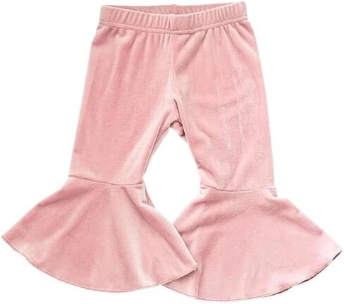 Bailey's Blossoms Lina Pleated Velour Bell Bottom Pants Infant/Toddler in Kuwait
