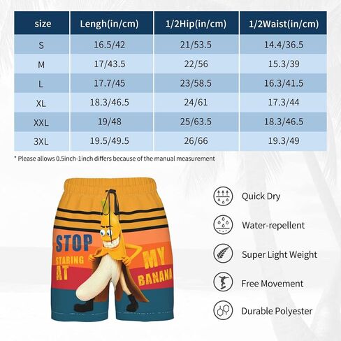 شورت سباحة رجالي من IAGM Stop Staring at My Cock شورت للبحر سريع الجفاف مع جيوب وبطانة شبكية قصيرة مضحكة in Kuwait