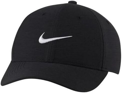 Nike Adult Unisex LEGACY91 Novelty Golf HAT - Black/Dark Grey/White in Saudi Arabia