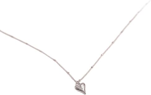 قلادات فاخرة على شكل قلب من البلاتين للسيدات، قلادة أنيقة ومتينة للنساء in Kuwait