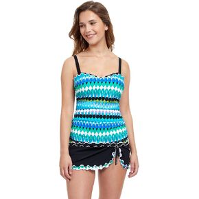 Profile by Gottex Women's Standard Moroccan Escape D-Cup Tankini in Saudi Arabia