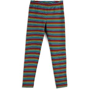 Mightly Girls' Leggings with Reinforced Knees | Organic Cotton Fair Trade Certified Toddler and Kids Clothes