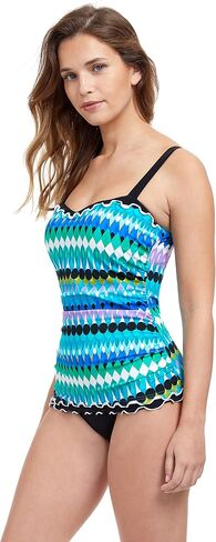 Profile by Gottex Women's Standard Moroccan Escape D-Cup Tankini in Saudi Arabia