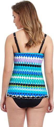 Profile by Gottex Women's Standard Moroccan Escape D-Cup Tankini in Saudi Arabia