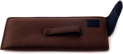 Calabria Durango Eye Glasses Case Soft PU Leather Eyeglass Case with Clip Sunglasses Case for Men & Women Slim Travel Pouch in Saudi Arabia