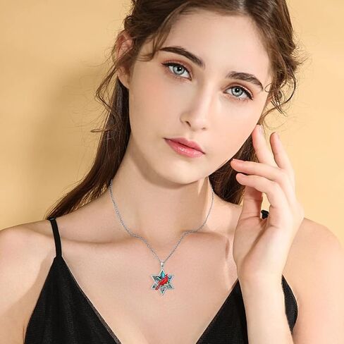 TOUPOP Cardinal Gifts for Women Sterling Silver Red Bird Cardinals Sympathy Pendant Necklace Valentines Day Jewelry for Her Wife Mom Birthday Anniversary Gifts, I am Always with You in Kuwait