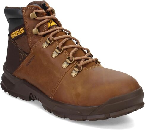 حذاء Cat Footwear للرجال مصنوع من خليط معدني مقاوم للماء عند أصابع القدم in Kuwait