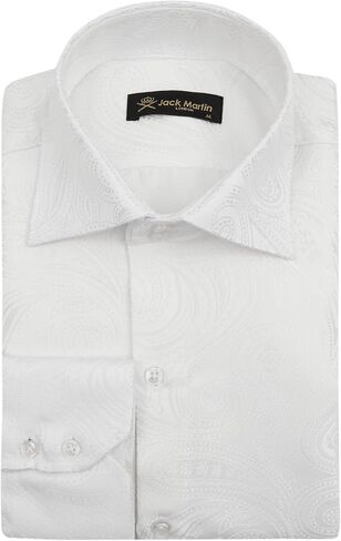 Men's High Collar Dress & Casual Shirt | Long Sleeve | Button Down Stylish Party Shirts in Saudi Arabia