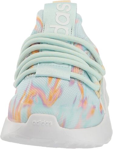 حذاء رياضي adidas Lite Racer Adapt 5.0، Halo Mint/Orange Tint/Bliss Lilac، مقاس 10.5 US للأطفال الكبار للجنسين in Kuwait