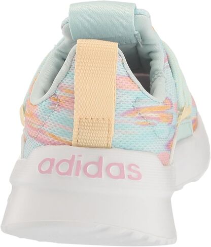 حذاء رياضي adidas Lite Racer Adapt 5.0، Halo Mint/Orange Tint/Bliss Lilac، مقاس 10.5 US للأطفال الكبار للجنسين in Kuwait