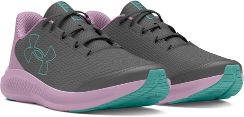 Under Armour Girl's Grade School Pursuit 3 Big Logo Running Shoe in Saudi Arabia