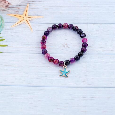 Fullrainbow Starfish Bracelet for Women Only for You Bracelet Starfish Spirit Animal Gifts Starfish Ocean Animal Gifts Starfish Inspirational Gifts for Women Girls in Saudi Arabia