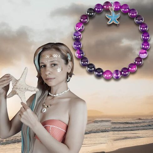 Fullrainbow Starfish Bracelet for Women Only for You Bracelet Starfish Spirit Animal Gifts Starfish Ocean Animal Gifts Starfish Inspirational Gifts for Women Girls in Saudi Arabia