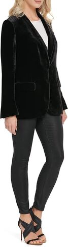 DKNY Women's Elevated Everyday Velvet Sportswear Jacket in Kuwait