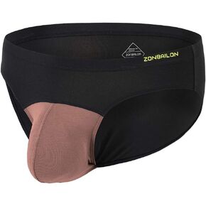 SUMABA Mens Thong Underwear Pouch G String Bikini T Back Panties Briefs Breathable Bamboo Viscose S-2XL