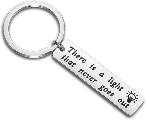 CENWA LyricQuote There Is A Light That Never Goes Out Keychain Morrissey Song Lyrics Gift For Fans in Saudi Arabia