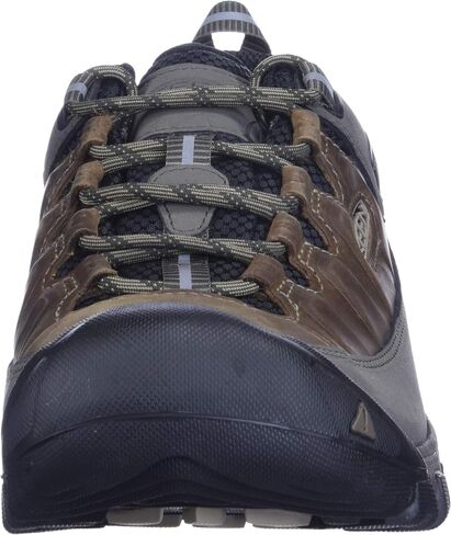KEEN Men's Targhee 3 Low Height Waterproof Hiking Shoes, Bungee Cord/Black, 15 Wide in Saudi Arabia