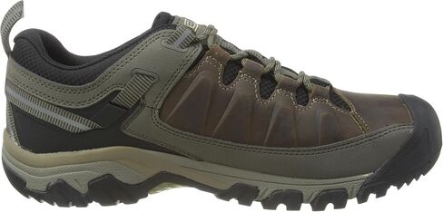 KEEN Men's Targhee 3 Low Height Waterproof Hiking Shoes, Bungee Cord/Black, 15 Wide in Saudi Arabia