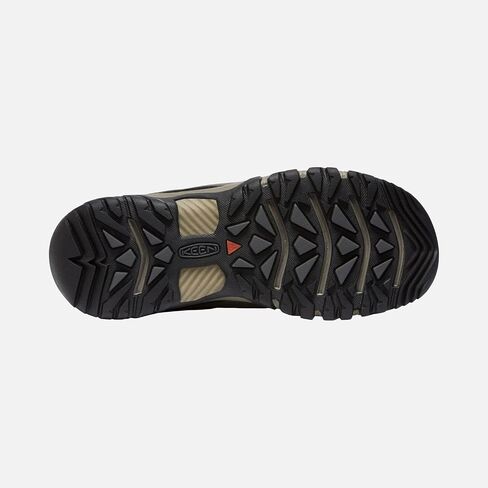 KEEN Men's Targhee 3 Low Height Waterproof Hiking Shoes, Bungee Cord/Black, 15 Wide in Saudi Arabia