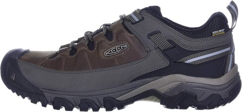 KEEN Men's Targhee 3 Low Height Waterproof Hiking Shoes, Bungee Cord/Black, 15 Wide in Saudi Arabia