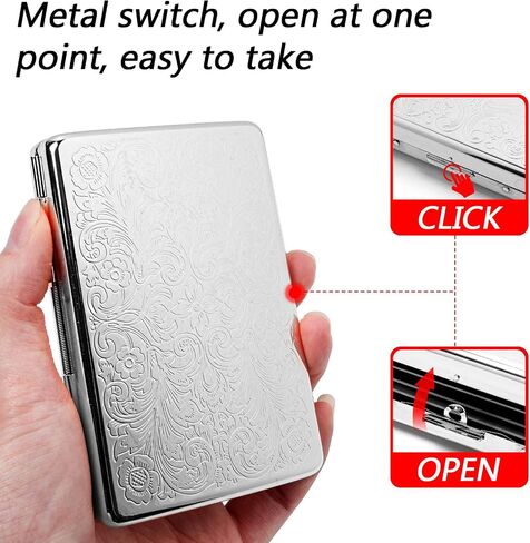 RFID Slim Metal Shielding Credit Card Holder/Protective Sleeve Travel Wallet for Men and Women (Arabesque Black) in Saudi Arabia