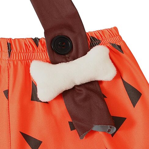 OMFIONES Toddler Kids Caveman Flintstones Costume Historical Stone Age Themed Birthday Outfit Halloween Dress Up Photo Shoot in Kuwait